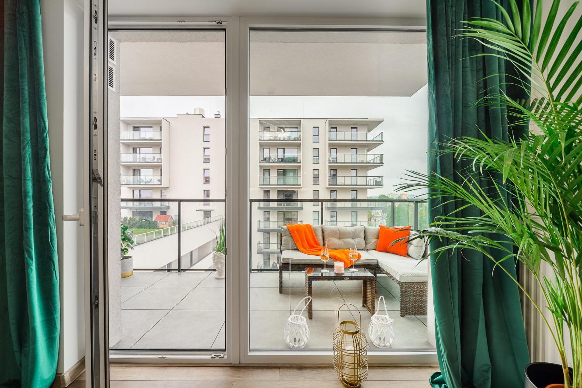 Lumina Stylish 3-Room Apart With Balcony ウッチ エクステリア 写真