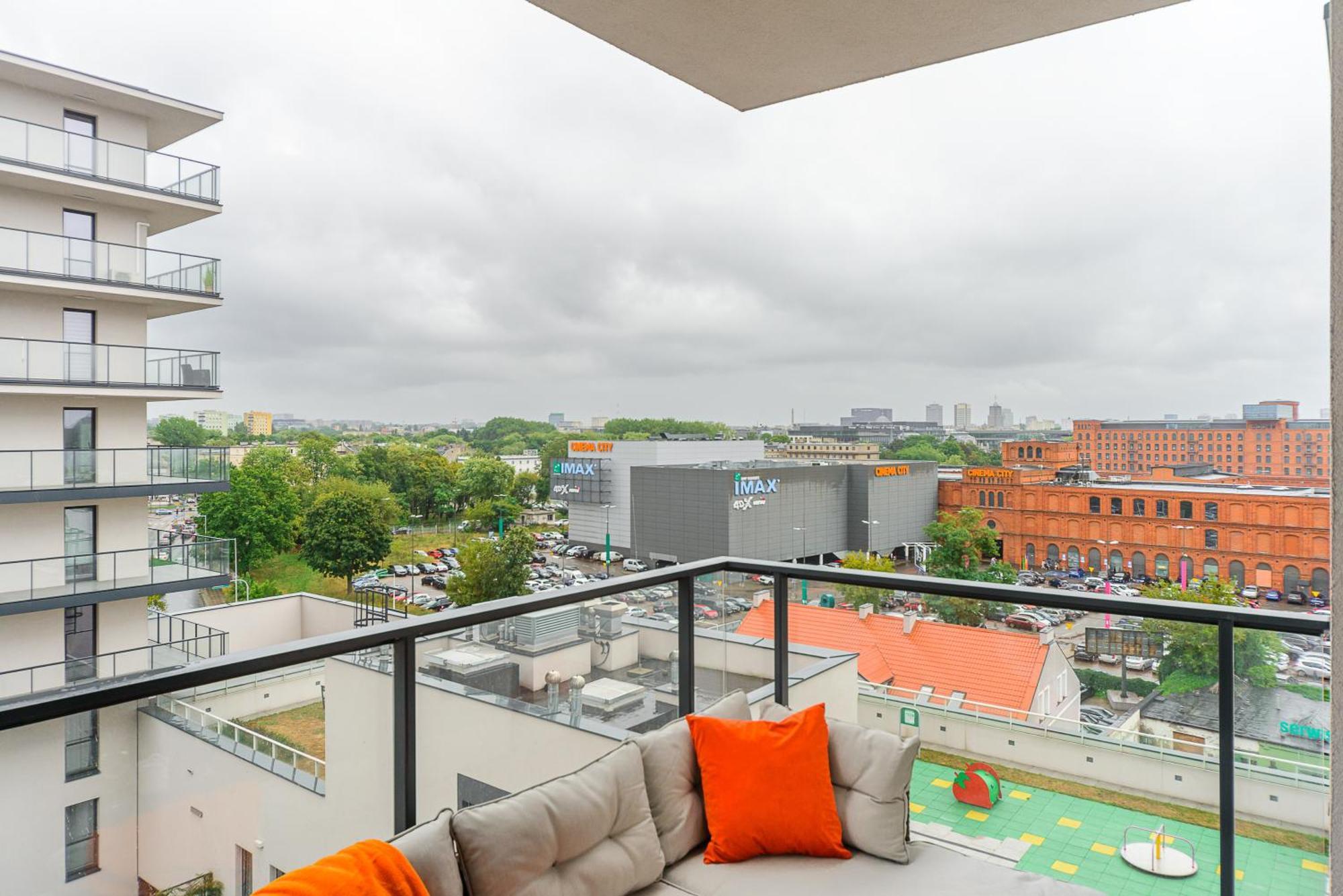 Lumina Stylish 3-Room Apart With Balcony ウッチ エクステリア 写真
