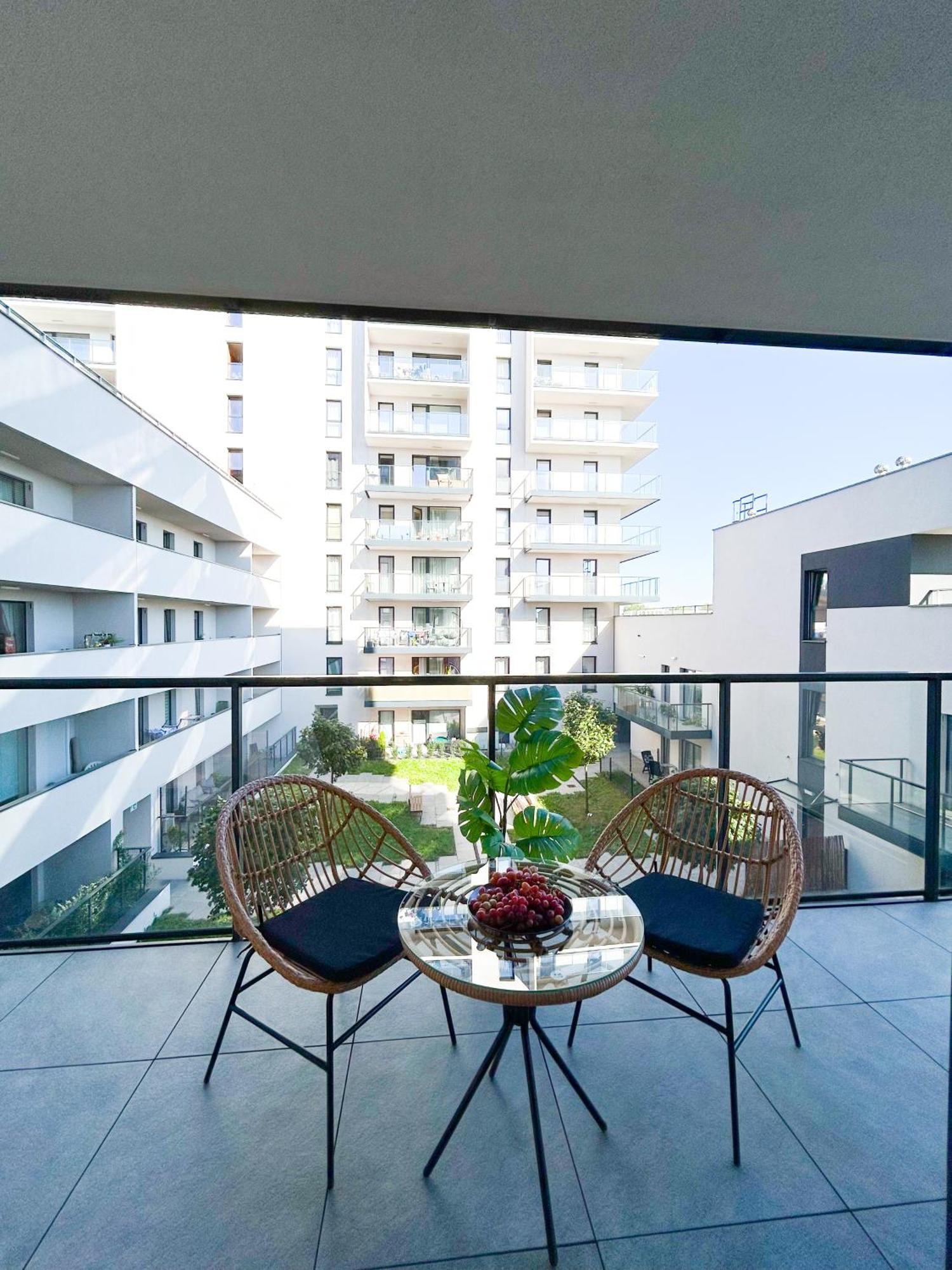 Lumina Stylish 3-Room Apart With Balcony ウッチ エクステリア 写真