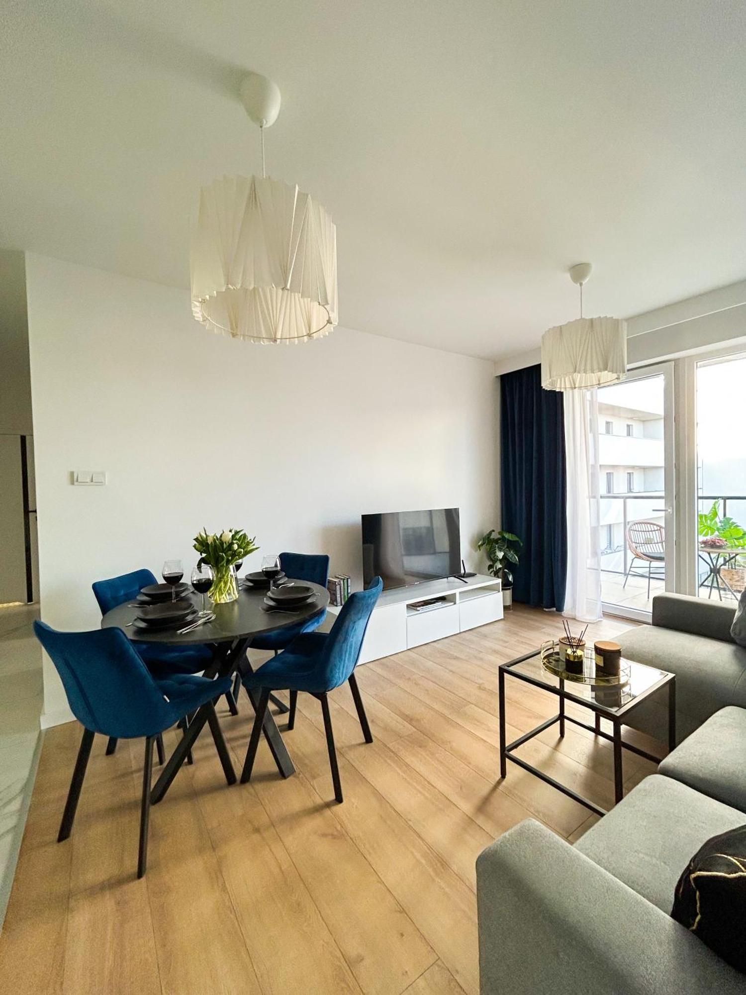 Lumina Stylish 3-Room Apart With Balcony ウッチ エクステリア 写真