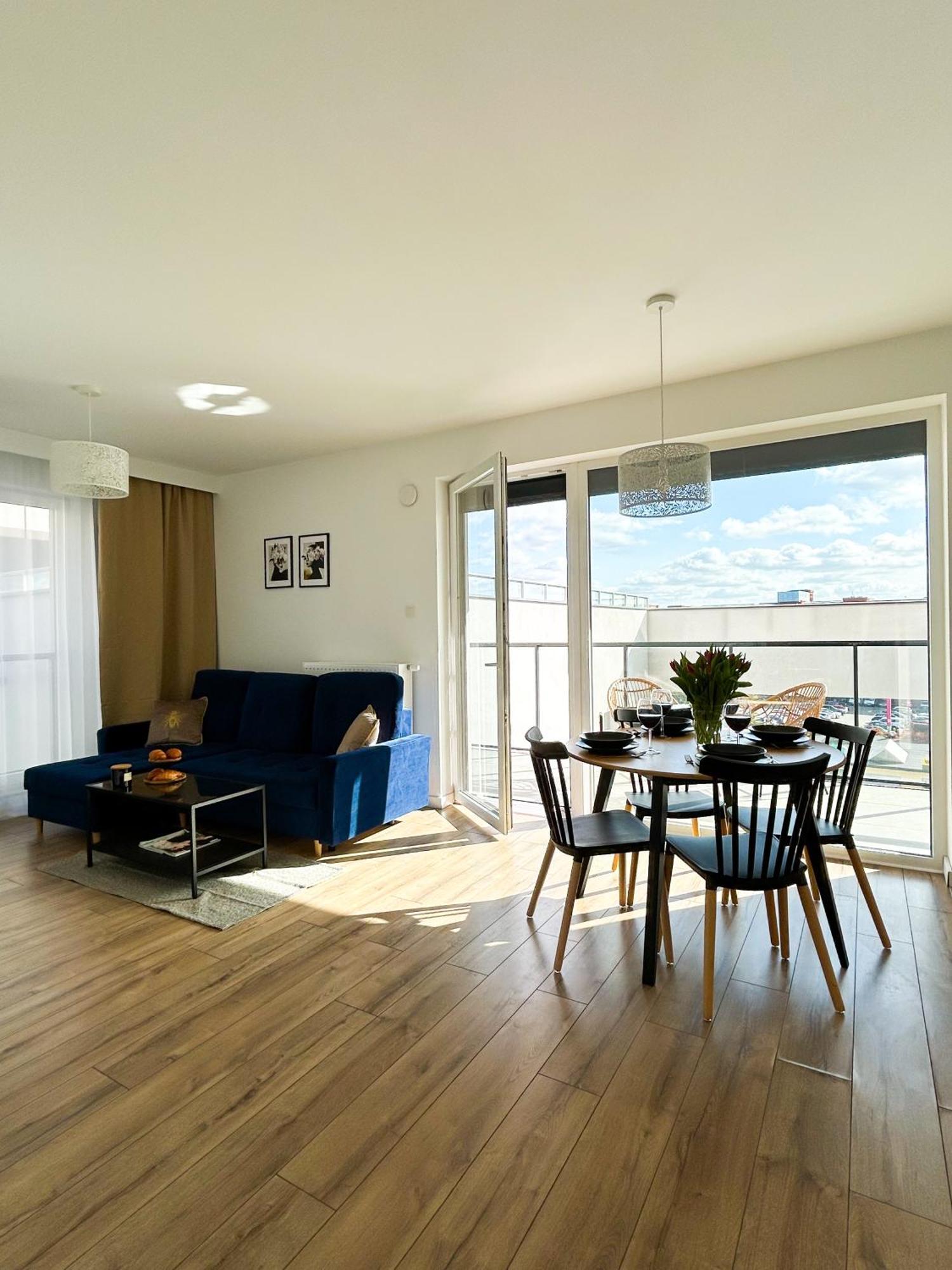 Lumina Stylish 3-Room Apart With Balcony ウッチ エクステリア 写真